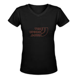 Stanger Things The Upside Down Classic Women's V-neck T-shirt