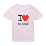 I love my Christ classic kid's t-shirts