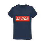 Savior - supreme style logo classic woman's t-shirt