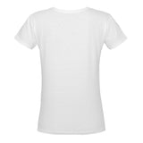 NYPD STRONG Miosotis Women's Deep V-neck T-shirt