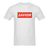 Savior - supreme style logo classic men's t-shirt