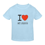 I love my Christ classic kid's t-shirts