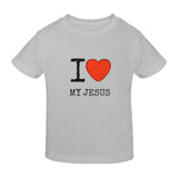 I love my Christ classic kid's t-shirts