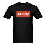 Savior - supreme style logo classic men's t-shirt
