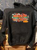 MADE IN NEW YORK HOODIE- GRAFFITI STYLE -LIMITED EDITION