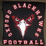 Oxford Blackhawks Intensity Bird Logo Hoodie (Choose a sport)