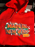 MADE IN NEW YORK HOODIE- GRAFFITI STYLE -LIMITED EDITION