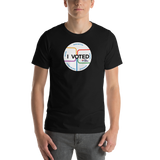 I VOTED NYC sticker shirt