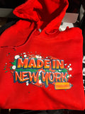 MADE IN NEW YORK HOODIE- GRAFFITI STYLE -LIMITED EDITION