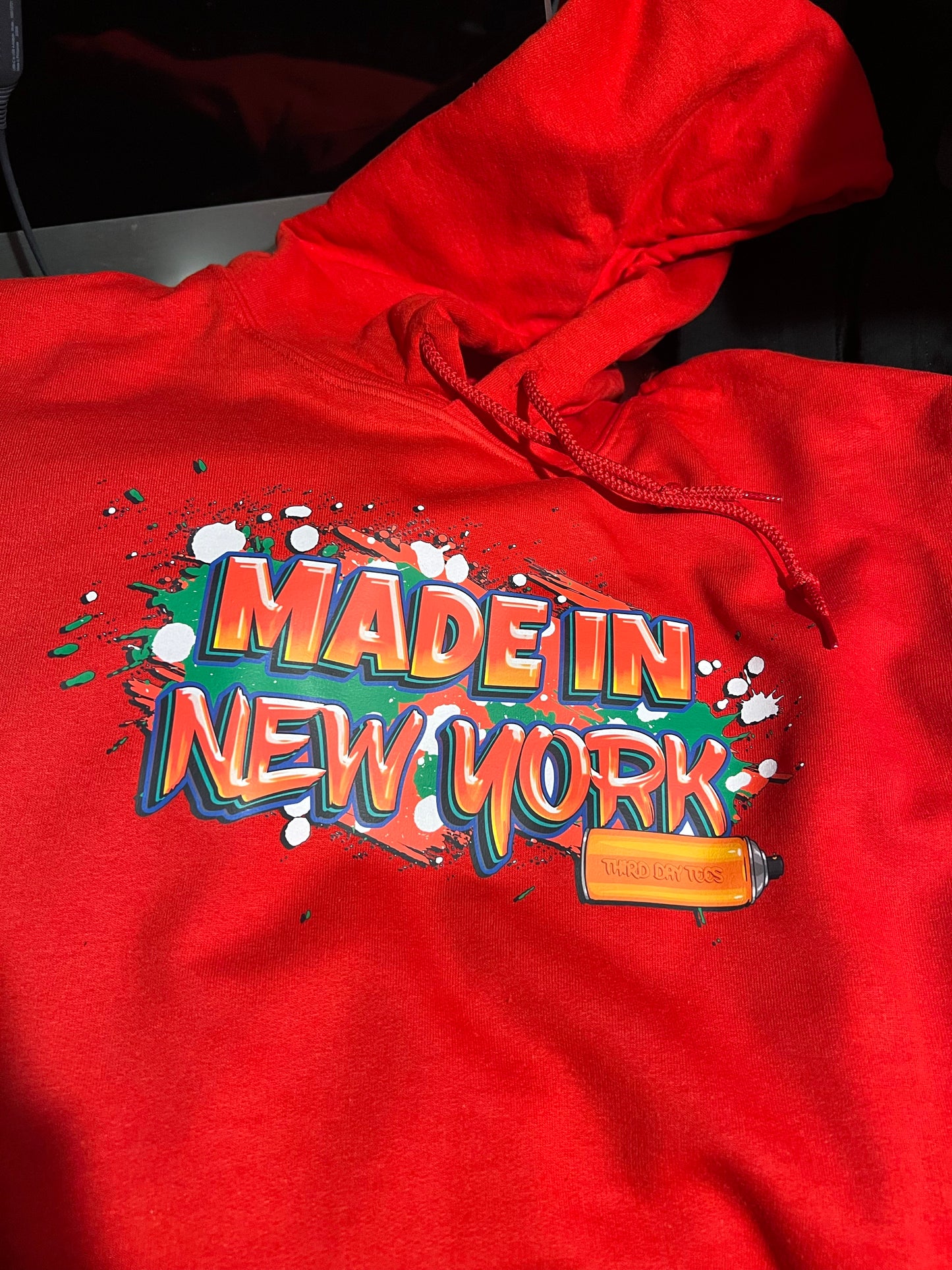 MADE IN NEW YORK HOODIE- GRAFFITI STYLE -LIMITED EDITION