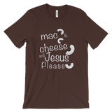 Mac and cheese light Unisex short sleeve t-shirt