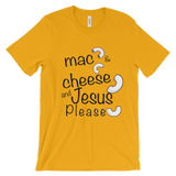 Mac and cheese Unisex short sleeve t-shirt