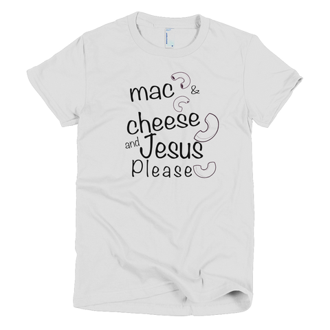 Mac and cheese Short sleeve women's t-shirt