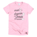 Mac and cheese Short sleeve women's t-shirt