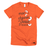 Mac and cheese Short sleeve women's t-shirt