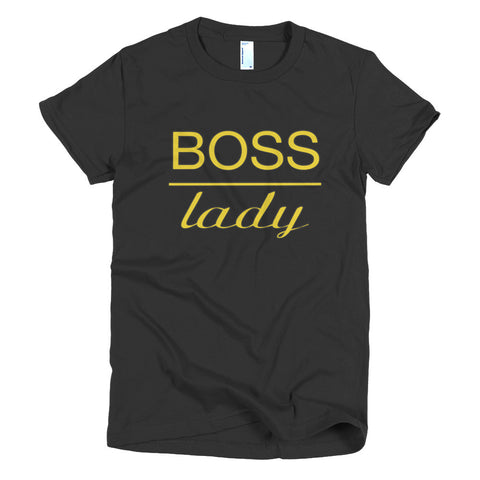 Boss lady Short sleeve women's t-shirt