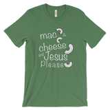 Mac and cheese light Unisex short sleeve t-shirt