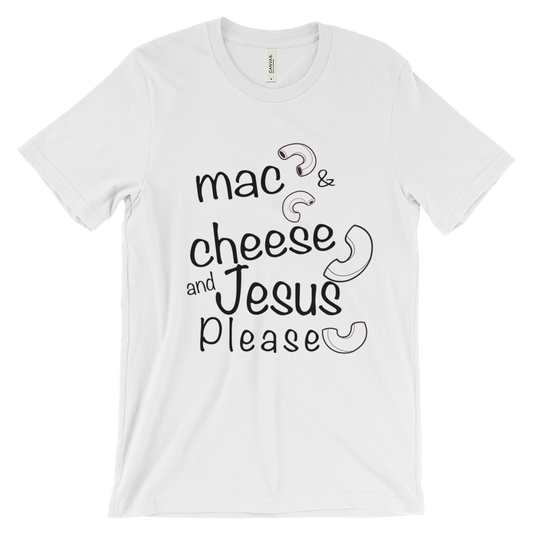 Mac and cheese Unisex short sleeve t-shirt
