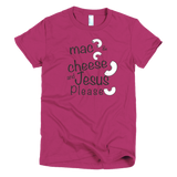 Mac and cheese Short sleeve women's t-shirt