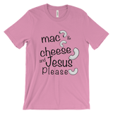 Mac and cheese Unisex short sleeve t-shirt