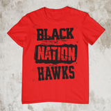 Black - NATION- Hawks T-Shirt
